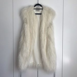 Zara Faux Fur Vest